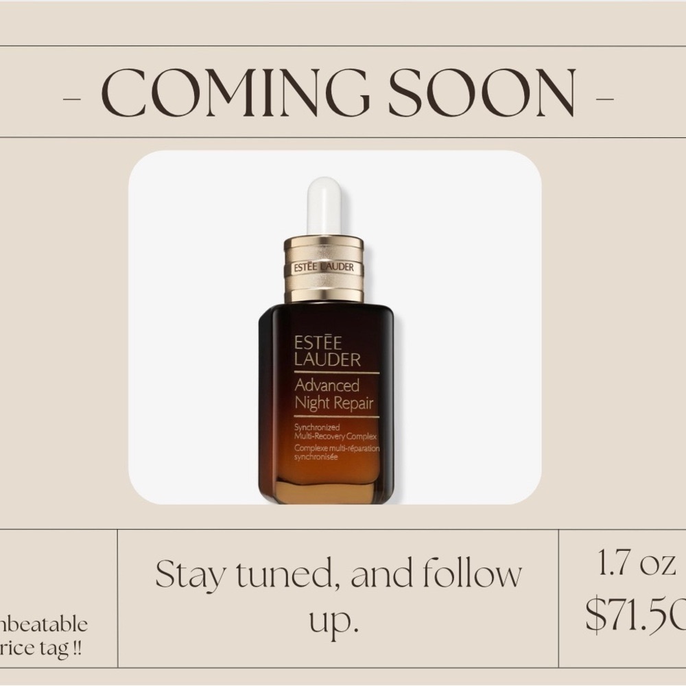 Estee Lauder Brown Revitalizing Face Serum